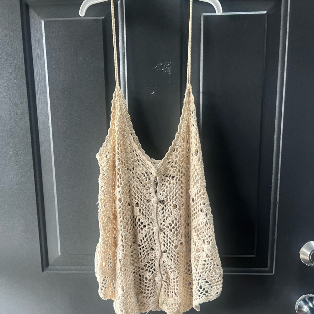 Crochet Lace Tank Top